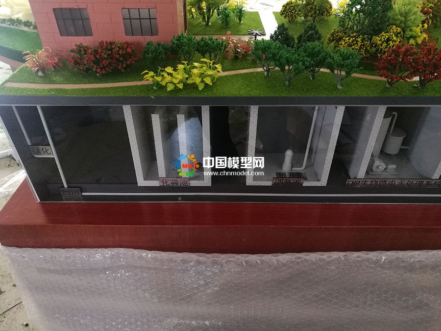 中水處理系統(tǒng)沙盤(pán)模型