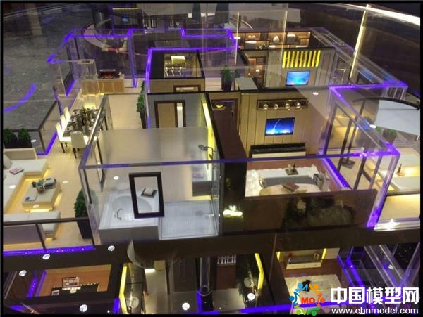 單體戶型沙盤模型