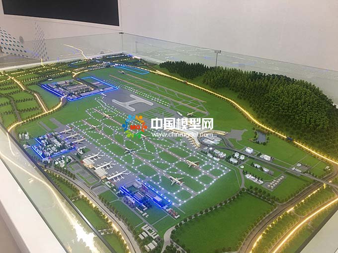 機(jī)場(chǎng)物流園沙盤模型