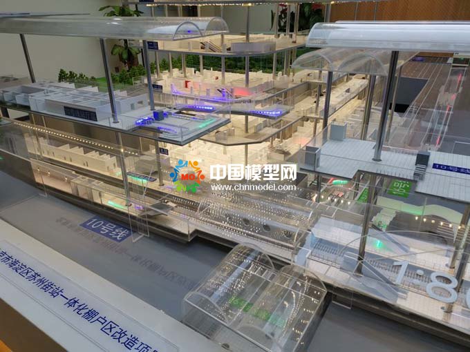 地鐵換乘站模型