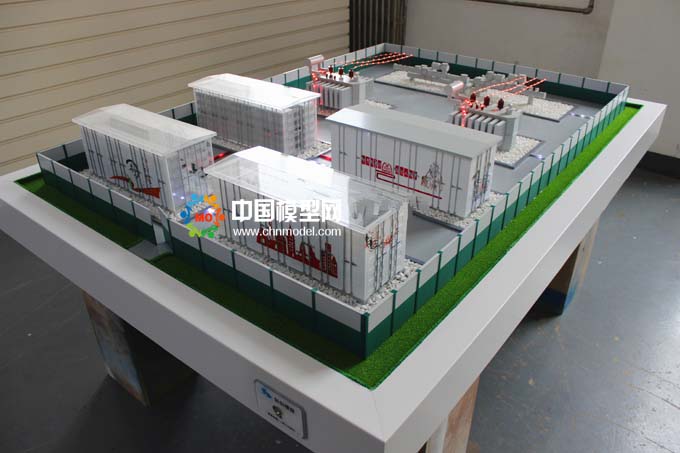 模塊化變電站模型，箱式變電站模型