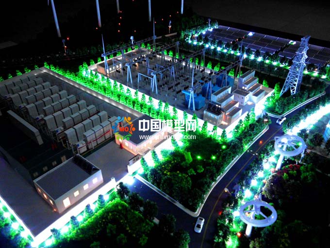 電池儲能系統(tǒng)沙盤模型