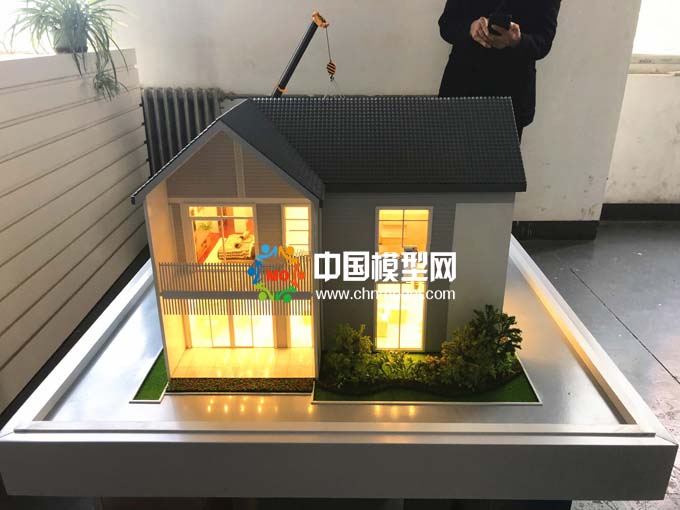 建筑裝配式別墅模型