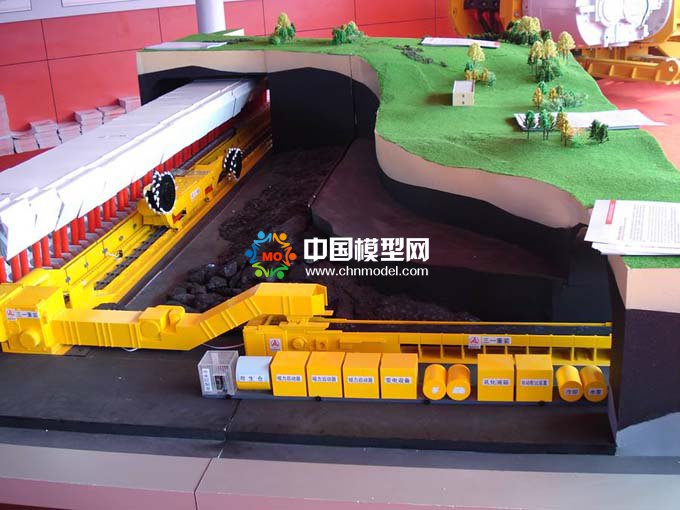 煤礦模型、礦山機械模型系列教學實訓展覽模型