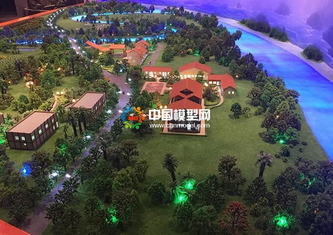 生態(tài)一體化污水處理沙盤(pán)模型