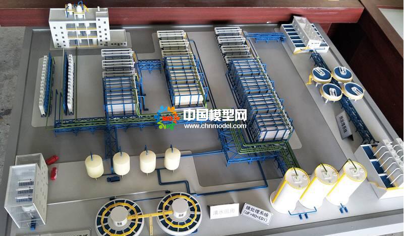 制漿造紙廢水零排放沙盤模型