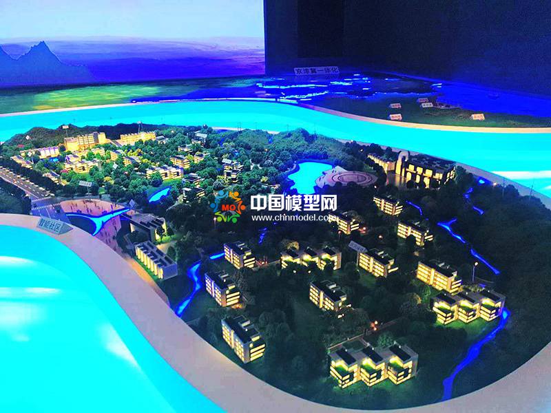 碳中和碳達峰沙盤模型，零碳光伏模型