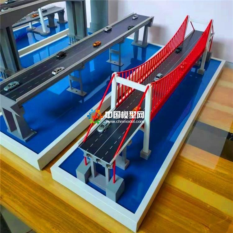 公路橋模型，鋼結(jié)構(gòu)橋模型，斜拉吊橋模型