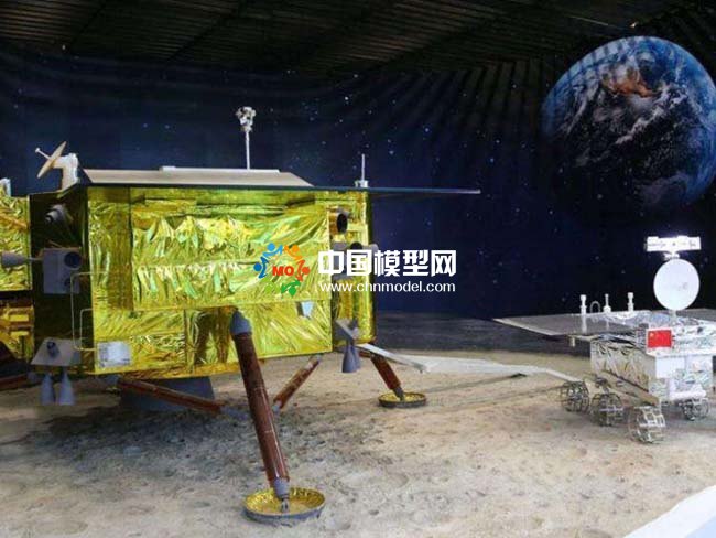 月球車模型，著陸器模型