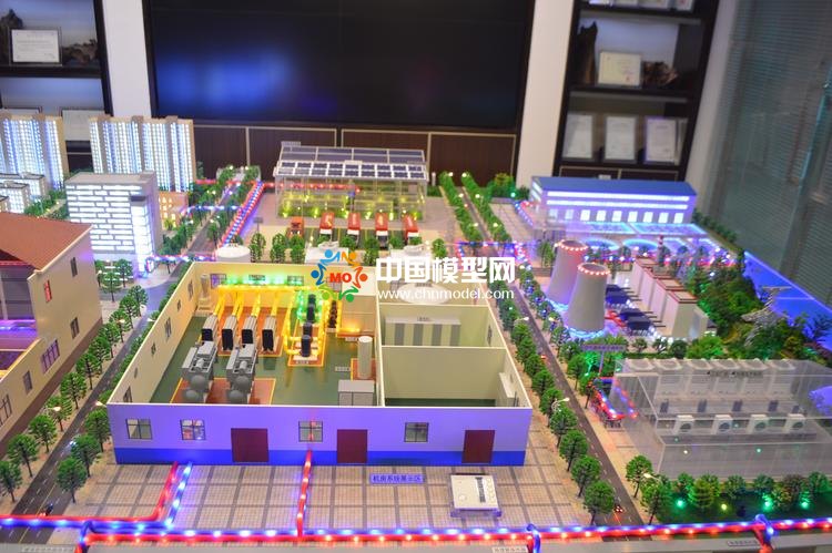 智慧清潔能源系統(tǒng)沙盤模型