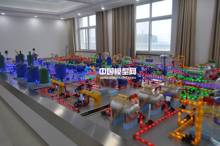 石油化工生產(chǎn)流程沙盤模型