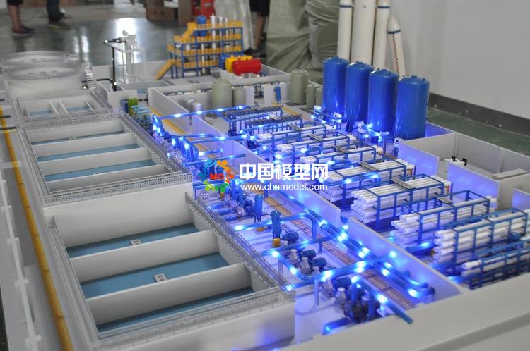 工業(yè)水處理沙盤模型