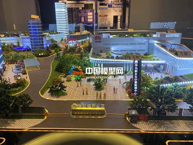 華為云計(jì)算數(shù)據(jù)中心沙盤模型