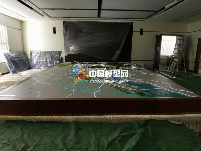廣州警備區(qū)規(guī)劃沙盤模型