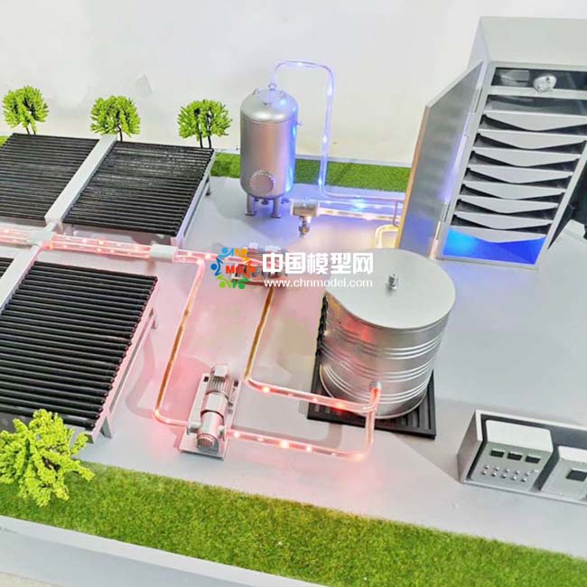 太陽(yáng)能轉(zhuǎn)化裝置沙盤模型