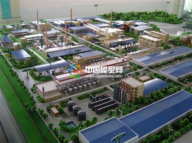 ???????民豐化工廠沙盤(pán)模型