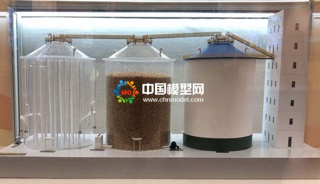 儲(chǔ)糧淺圓倉模型