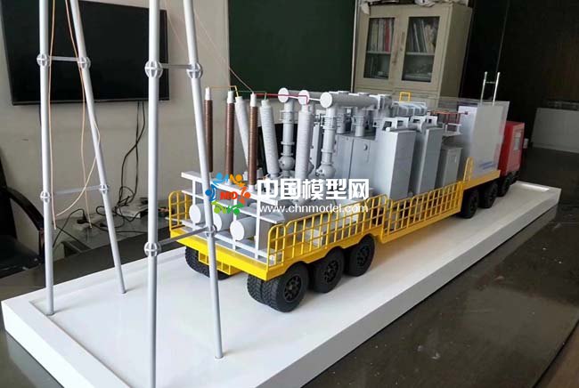 車載移動(dòng)變電站模型
