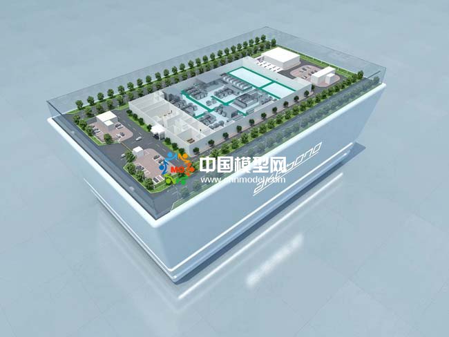 工廠智能生產線沙盤模型