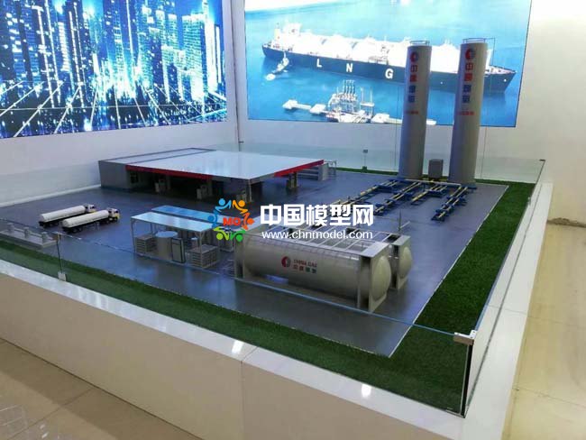 LNG加氣站沙盤(pán)模型
