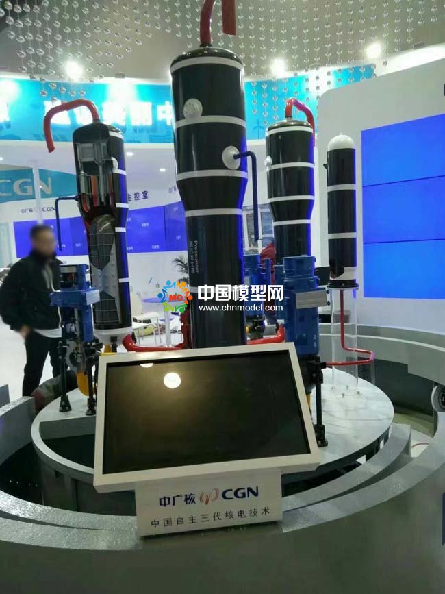 中國(guó)自主三代核電技術(shù)模型，突破核電裝備的自主化