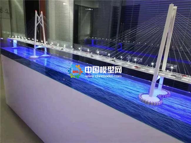 中國交建展廳港珠澳大橋沙盤模型