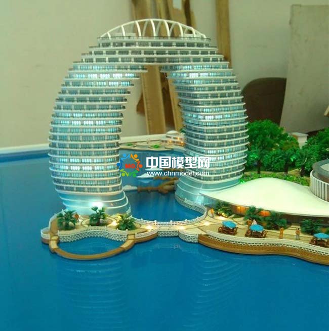 湖州喜來(lái)登溫泉度假酒店沙盤模型