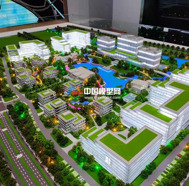 中電?？禑o錫物聯(lián)網(wǎng)產(chǎn)業(yè)基地沙盤模型
