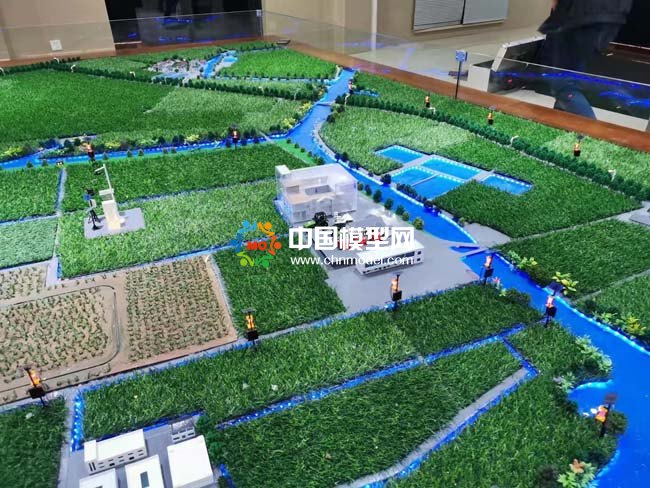 古林大田數(shù)字農(nóng)業(yè)，智慧農(nóng)業(yè)綜合數(shù)字解決方案沙盤(pán)模型
