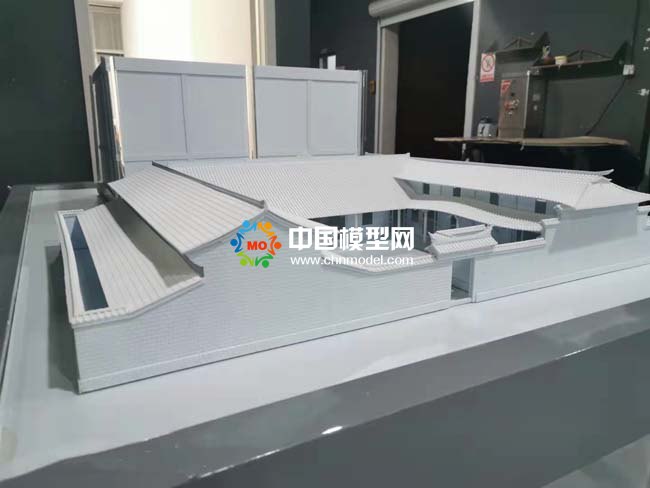 百年老宅張人亞故居建筑模型