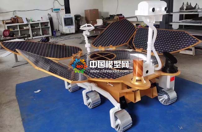 祝融號火星車模型成為展示中華文化的載體