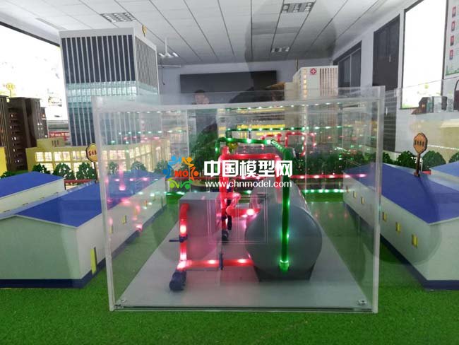 采暖供熱沙盤模型