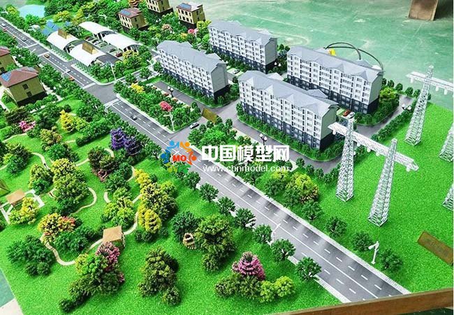 光伏電站應(yīng)用場景沙盤模型，太陽能光伏屋頂發(fā)電沙盤模型