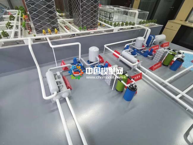 地源熱泵空調(diào)系統(tǒng)沙盤模型