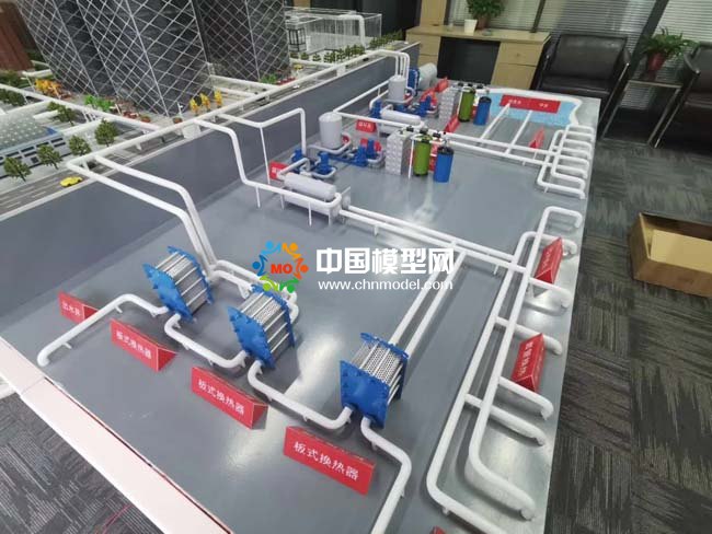 地源熱泵空調(diào)系統(tǒng)沙盤模型