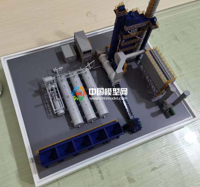 生物質(zhì)催化熱解沙盤模型