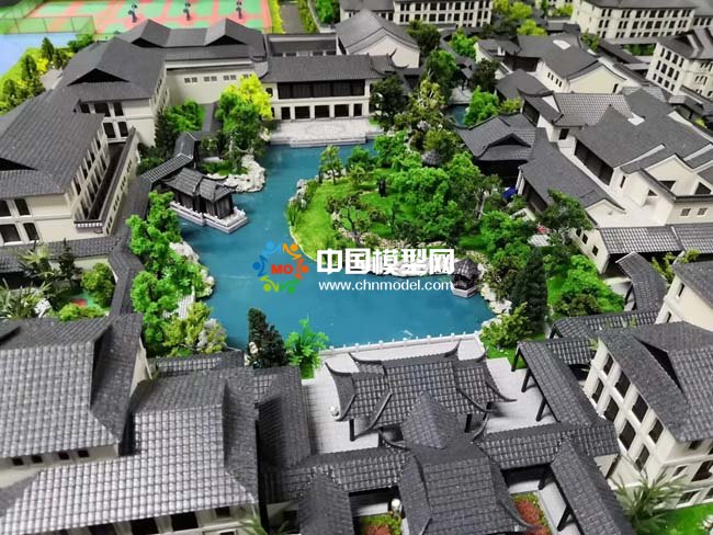 綠城育華國際學(xué)校沙盤模型