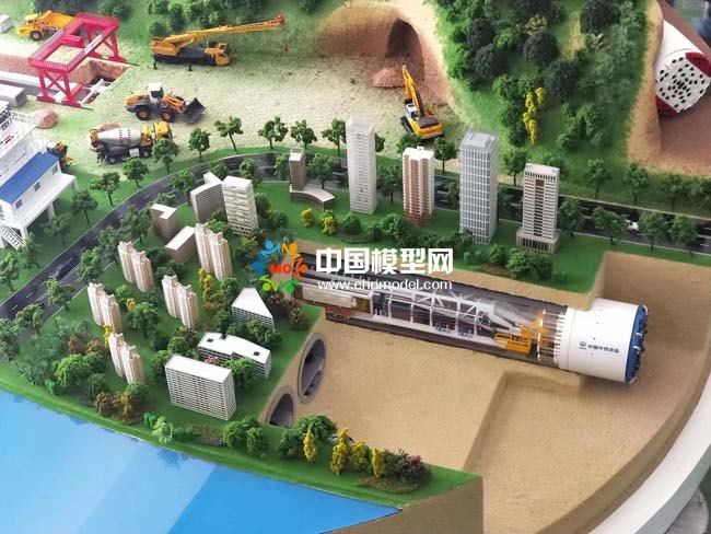 隧道施工裝備盾構(gòu)機模型