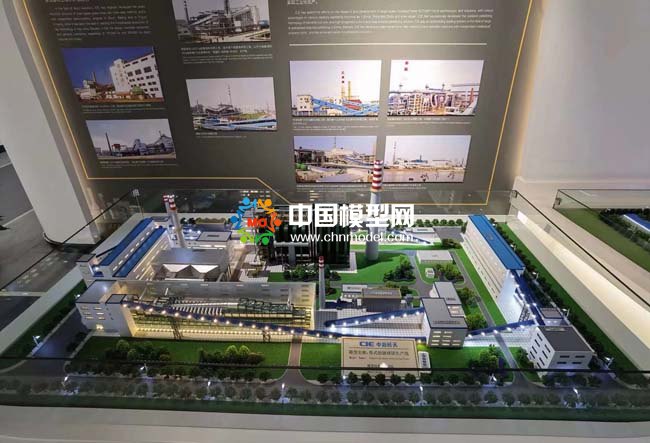 帶式烙燒球團生產(chǎn)線沙盤模型