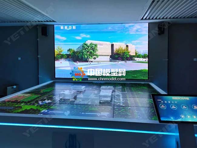 市民文化中心沙盤(pán)模型