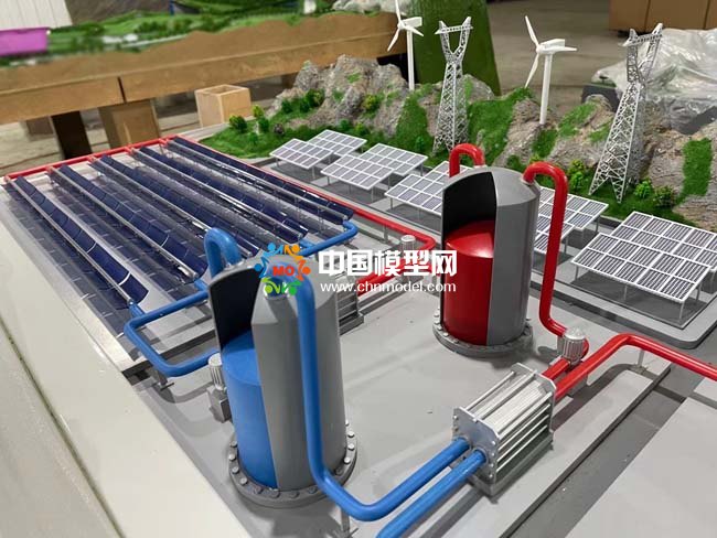 ???????風(fēng)光儲(chǔ)多能互補(bǔ)智能微電網(wǎng)沙盤模型