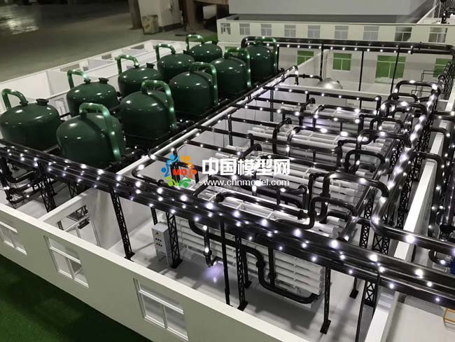 多介質(zhì)過(guò)濾器沙盤(pán)模型