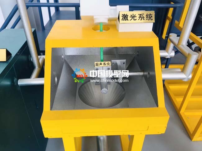 激光超聲等離子球化鈦合金精細球粉制造裝備沙盤模型