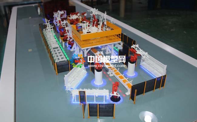 工業(yè)4.0智能化生產(chǎn)線沙盤模型