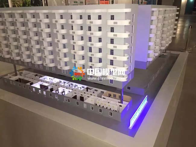 西安交通大學(xué)仲英書(shū)院建筑模型