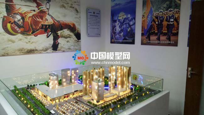 消防救援沙盤模型