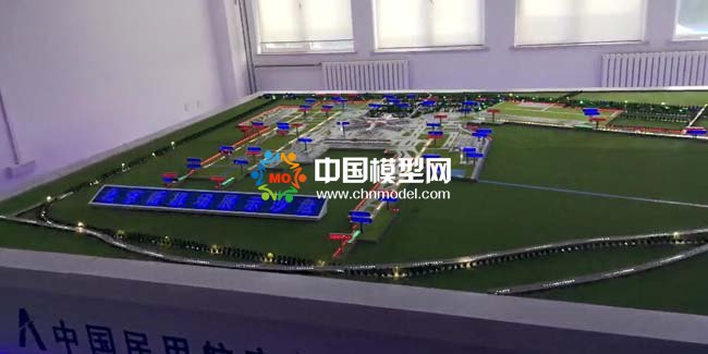 空中交通管理局大興機(jī)場(chǎng)沙盤模型