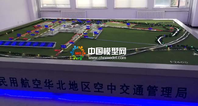 空中交通管理局大興機(jī)場(chǎng)沙盤模型