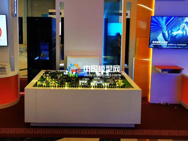 華為智能化物流沙盤模型