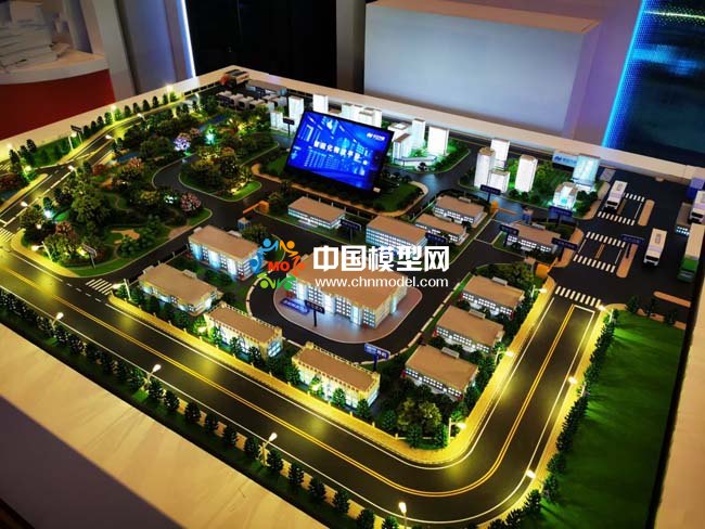 華為智能化物流沙盤模型